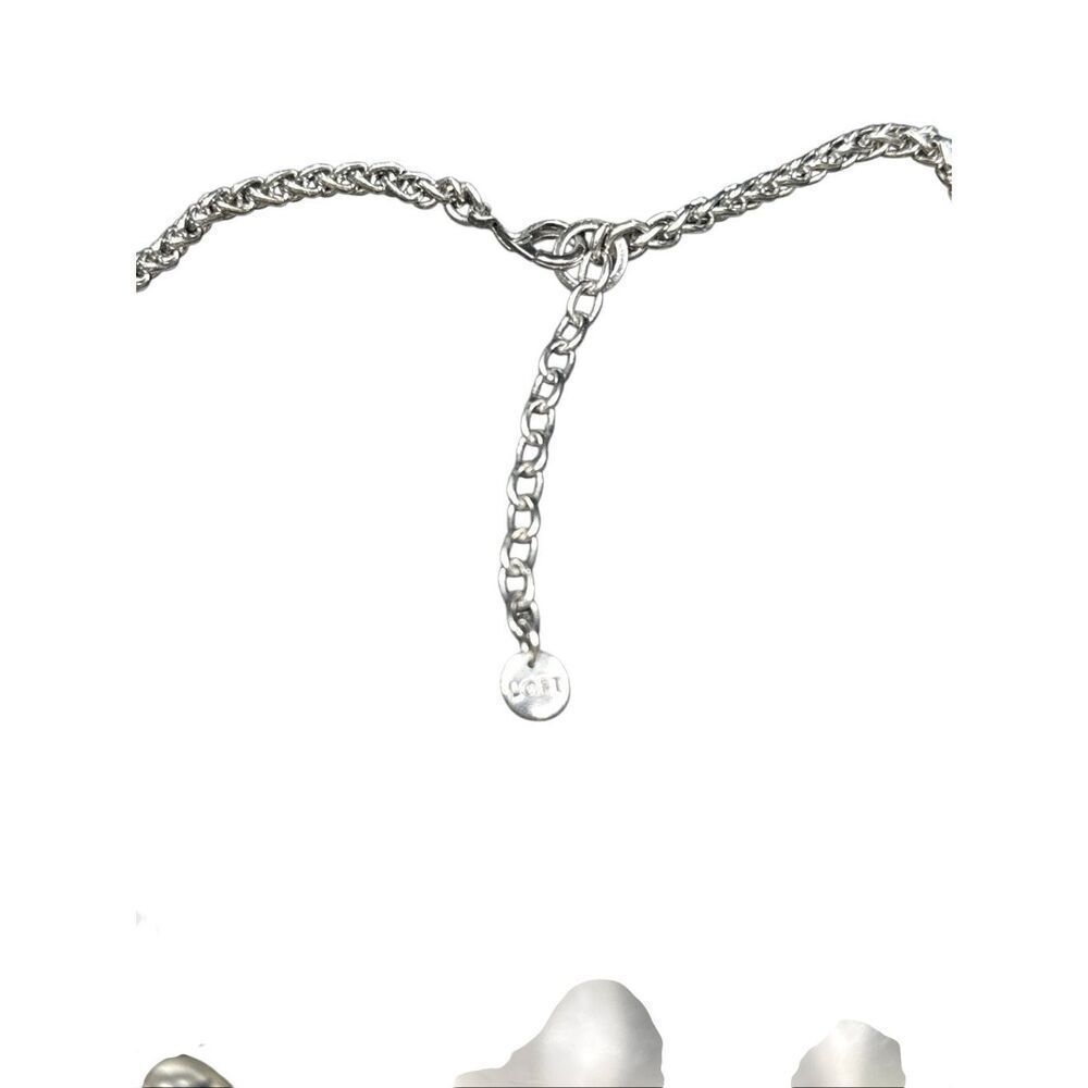 Loft neon and crystal silver choker necklace - Picture 3 of 3